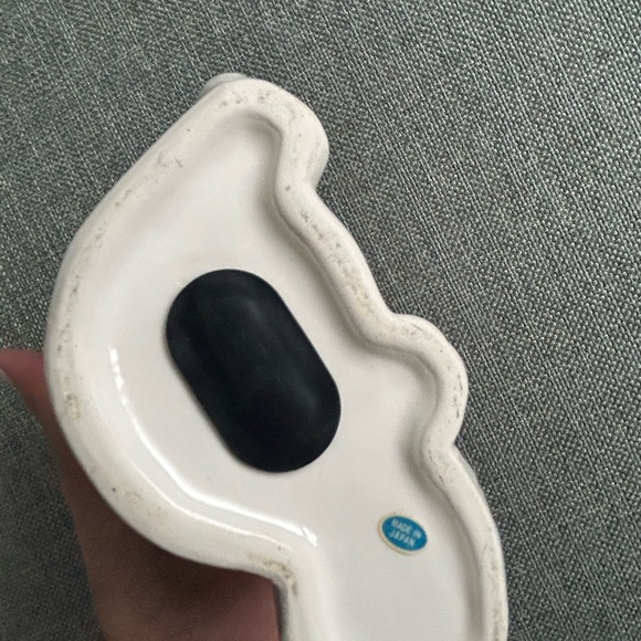 Vintage LEFTON Japan Hand Painted Chubby Cat & Puppy Porcelain Bank Figurine - Picture 5 of 11